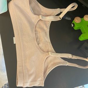 Neverworn beige size 8 Lululemon bra with tags